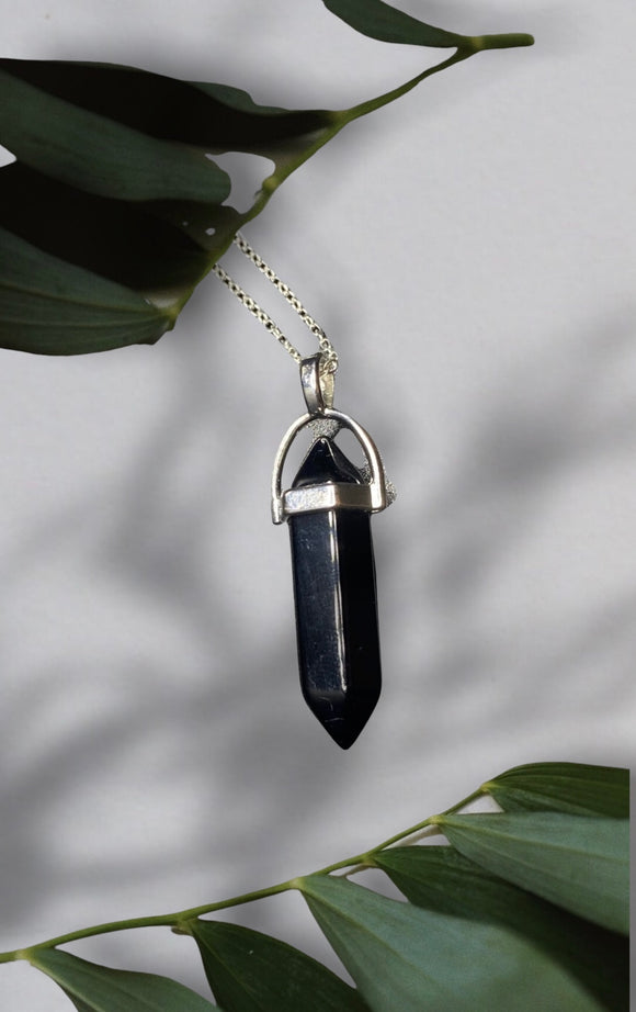 Black Obsidian Necklace (anti-negativity)