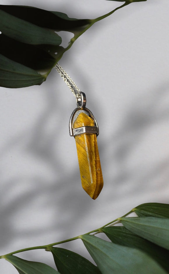 Tigers Eye Necklace (protection)
